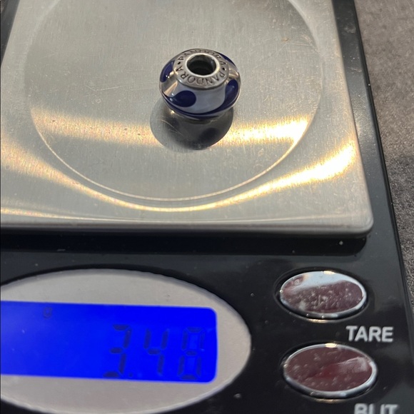 Pandora Sterling Murano Glass Slide Bead - Picture 6 of 6